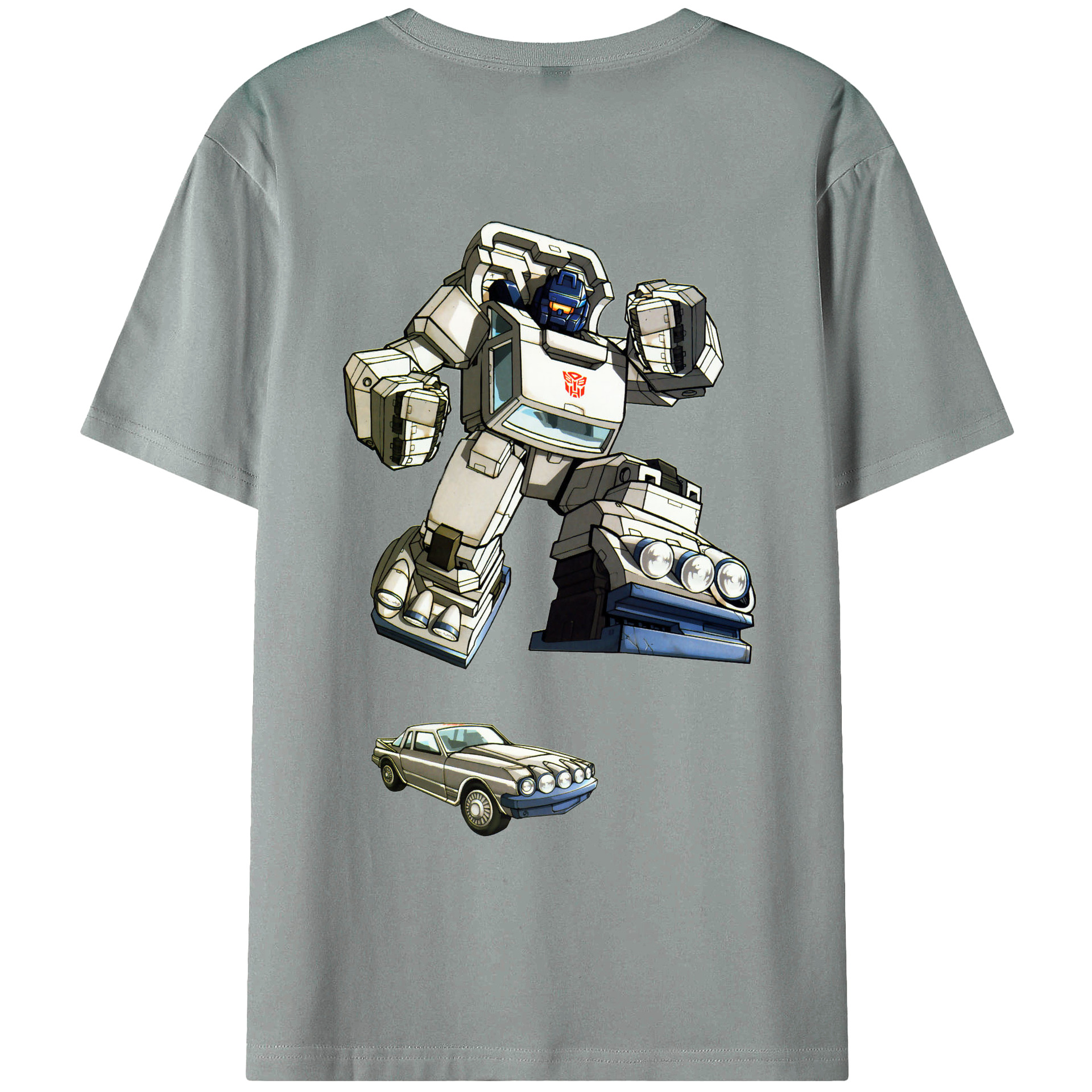 （画像用）  綿100％ メンズ半袖Tシャツ（バックプリント） 通気性